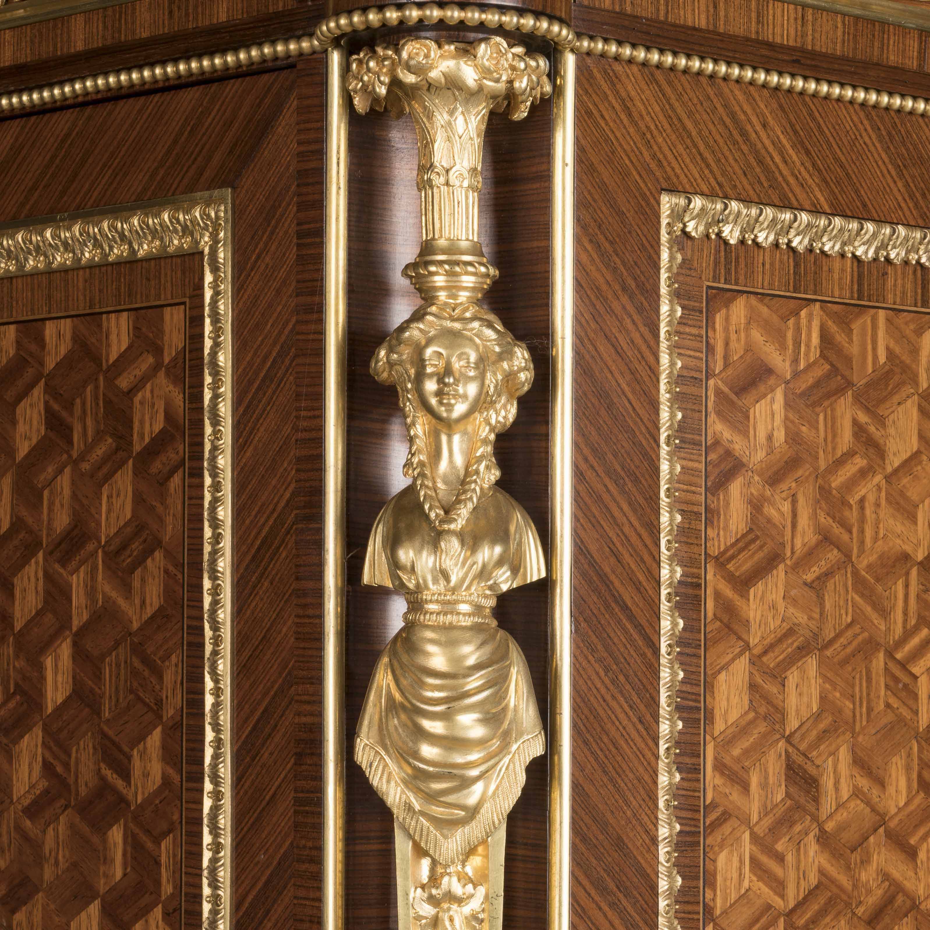 An Exceptional Cabinet-on-Stand By François Linke